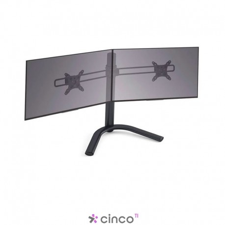 Clipway 2 Suporte de mesa para 2 monitores CLIPWAY-2-ICESILVER
