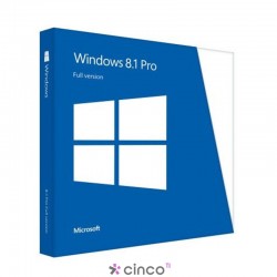 Sistema Operacional Windows Pro 8.1 Microsoft 32/64 Bits, FQC-07325FPPMD
