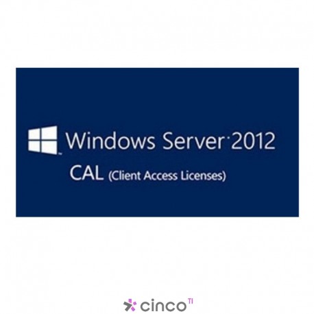 Licença perpétua Open Microsoft Windows Server 2012 