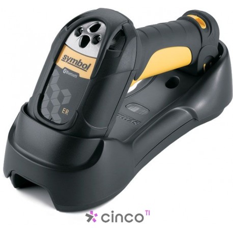 Motorola LS3578 Barcode Scanner (Yellow) – USB Kit with Cradle