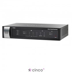  Roteador Cisco com 4 Portas LAN Gigabit + 2 Portas WAN