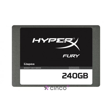 HyperX Fury 2.5 pol. 240GB SATA III Internal Solid State Drive (SSD)