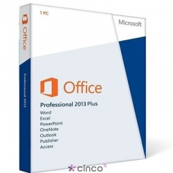 Licença Microsoft Office Professional 2013 32Bit/X64 269-16203