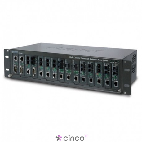 Conversor de mídia Planet 15-Slot Media Converter Chassis