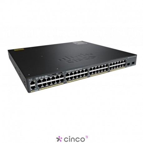 Switch Cisco Catalyst 2960-X Series 48 portas WS-C2960X-48TD-L