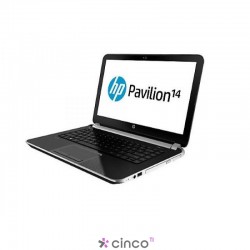 Notebook HP Pavilion 14-N040BR Intel Core i5 Dual Core 8GB 1TB Windows 8 Single Language 64 E7J03LA