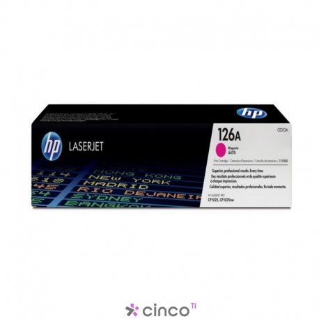 Cartucho de Toner HP 126A, Magenta, CE313AB 