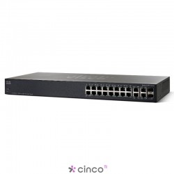 Switch Cisco, 16 portas 10/100/1000, SRW2016-K9-NA