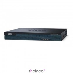 Roteador Cisco, 2 Portas WAN Gigabit, CISCO1905BR/K9