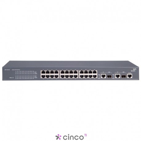 Switch 3com 24 Portas 10/100 3CR17333-91