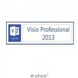 Licença Microsoft VisioPro 2013 SNGL OLP NL , D87-05962 