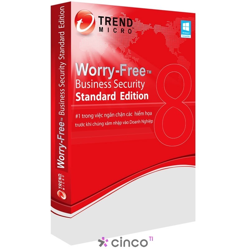 Software Trend Micro Worry Free Business Security Standard 5-25