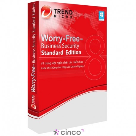 Software Trend Micro Worry Free Business Security Standard 5-25 users Ren 1 Year WFBSR-STD25