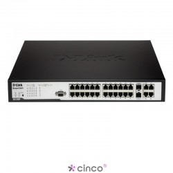 Switch Fast 28 portas D-Link, DES-3028