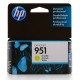 Cartucho de Tinta HP Officejet 951 Amarelo, CN052AL 