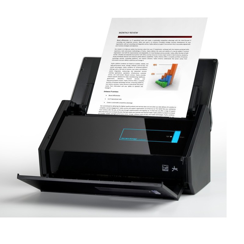 Scanner Fujitsu ScanSnap, IX500 - Cinco TI