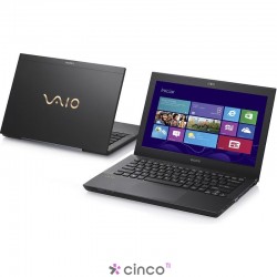 Notebook Vaio, Core i7, 6GB, Tela 13,3" LED, 750GB, Win 8 Pro