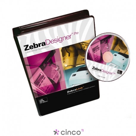  Software Zebra, ZebraDesigner Pro Barcode, 13831-002
