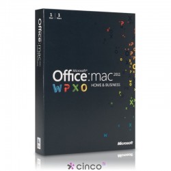 Licença perpétua Open Microsoft Office Mac Standard 2011 3YF-00096