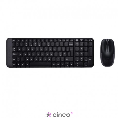 Kit Teclado e mouse sem fio Logitech, 920-004431