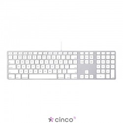 Teclado Apple com Fio, usb, MB110BE-B 