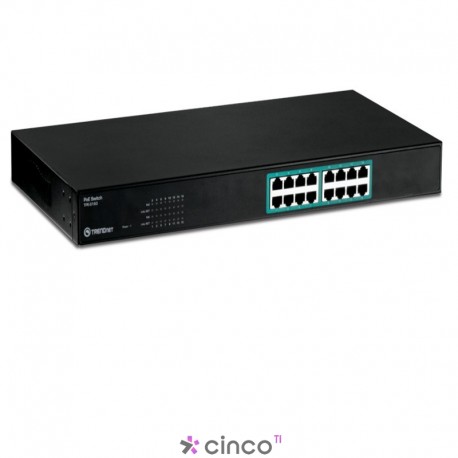 Switch PoE 10/100 Mbps 16 portas, TPE-S160S