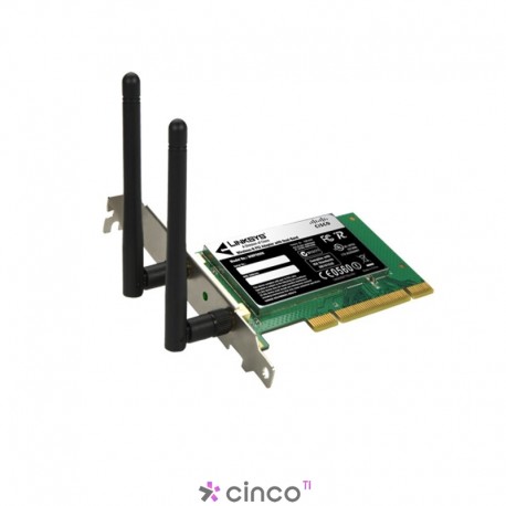 Placa de Rede Linksys Wireless-N, WMP600N