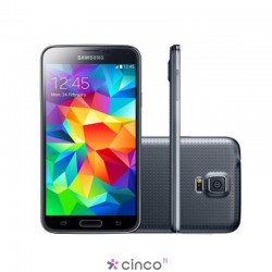 Smartphone Samsung Galaxy S5 Duos, Preto, 16GB, 5.1", SM-G900MZKQZTO