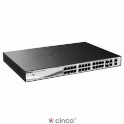 Switch D-Link DES-1210 Gerenciável Web 28 Portas DES-1210-28P