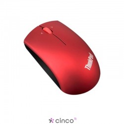 Mouse Lenovo wireless Vermelho, 0B47165
