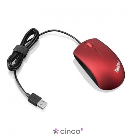 Mouse USB Vermelho, 0B47155