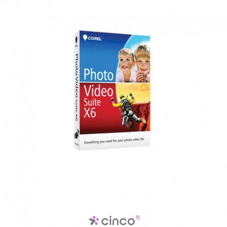 Photo Video Suite X6 MiniBox, Espanhol e Inglês, PVSX6ENMBAM