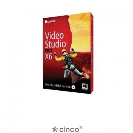 Corel VideoStudio Pro X6 Mini-Box, Inglês, VSPRX6ENMBAM