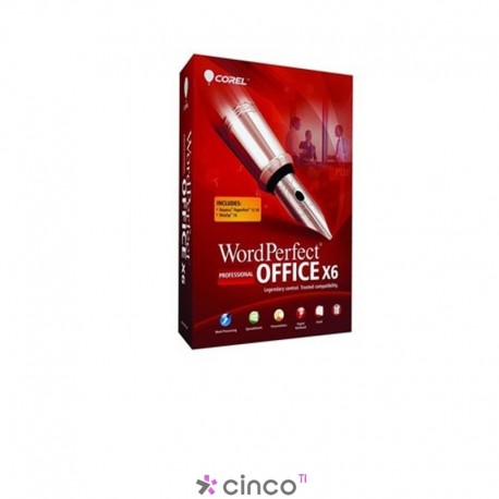 Corel WordPerfect Office X6 Pro Mini-Box, Inglês, WPX6PRENMBAM