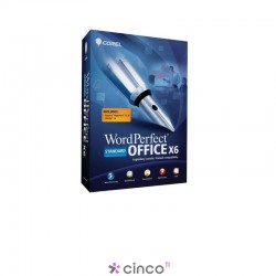 Corel WordPerfect Office X6 Standard Mini-Box, Inglês, WPX6STDENMBAM