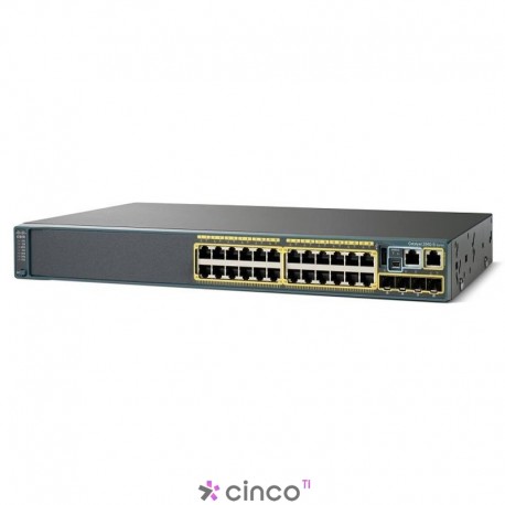 Switch Catalyst 2960S 24 GigE, 4 x SFP LAN Base