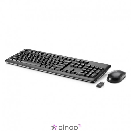 Kit Teclado e Mouse Wireless HP QY449AA