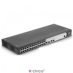 Switch HPN, 24 Portas 10/100, 2 Gigabit SFP 10/100/1000, Gerenciável, VLAN, Não Empilhável, JD990A