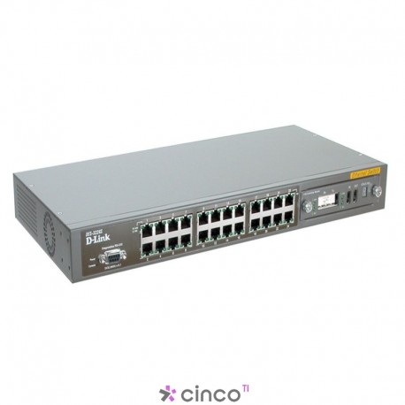 Switch Corporate 24-port 10/100Mbps, 1 slot for modules
