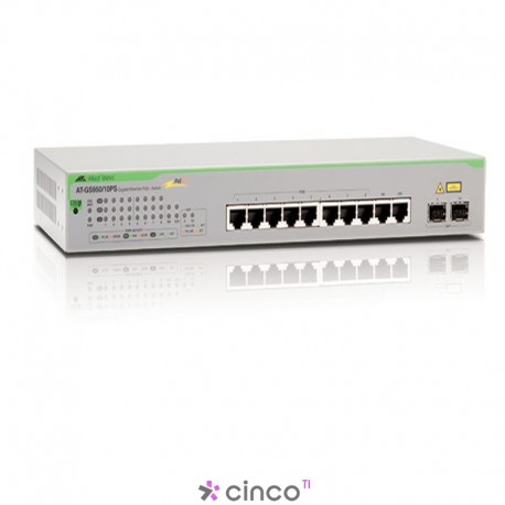 Switch Allied Telesis 16 portas 10/100/1000, 990-003649-10 