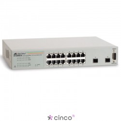 Switch Allied Telesis, 16 portas 10/100/1000, 990-003645-10 