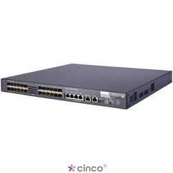 Switch HP 5820, 24 portas SFP, 4 Portas 10/100/1000, Gerenciável, Não empilhável, VLAN, JC102A