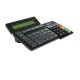 Teclado Gertec TEC-55 PS2 Display Preto, 004.0798.4