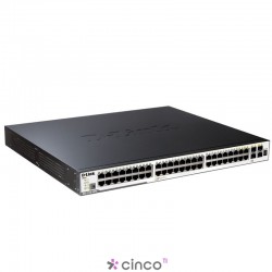 Switch D-Link 48 portas 10/100/1000 POE DGS-3120-48PC