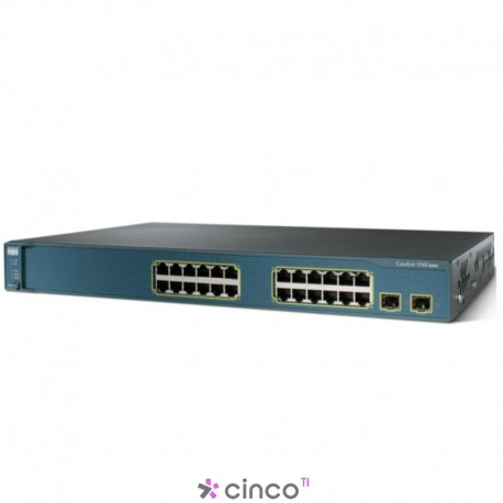 Catalyst 3560 24 10/100/1000T + 4 SFP Standard Image