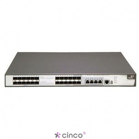 Switch 5500G-EI - 24x 10/100/1000 Mbps + 4x mini-GBIC