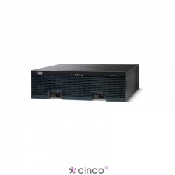 Roteador CISCO 3925E, 4 portas LAN 10/100/1000, USB, CISCO3925E-SEC/K9