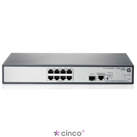 Switch HP 1910-8G-PoE+ (180W) 