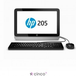 All in One HP 205 AiO, AMD E1-2500, 4Gb, 500Gb, DVD-RW, Windows 8.1 Pro, F4L08LT-AC4