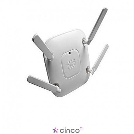 Ponto de Acesso Cisco Aironet 1602E, 802.11 A/G/N, Dual band (2,4 e 5 GHz), AIRCAP2602E-TK9BR